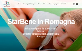 L'homepage del sito