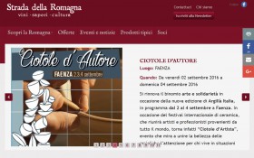 L'homepage del portale