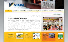 L'home page del sito